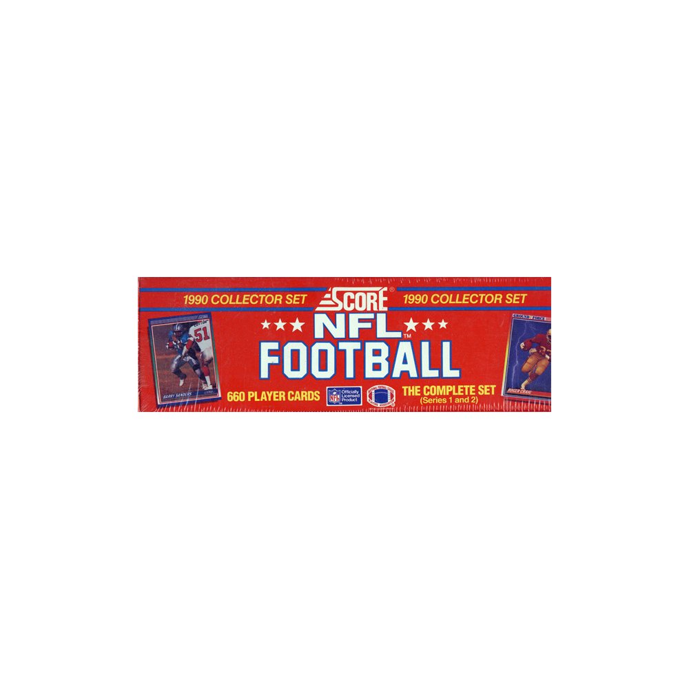 1990 Score Football Factory Set Steel City Collectibles