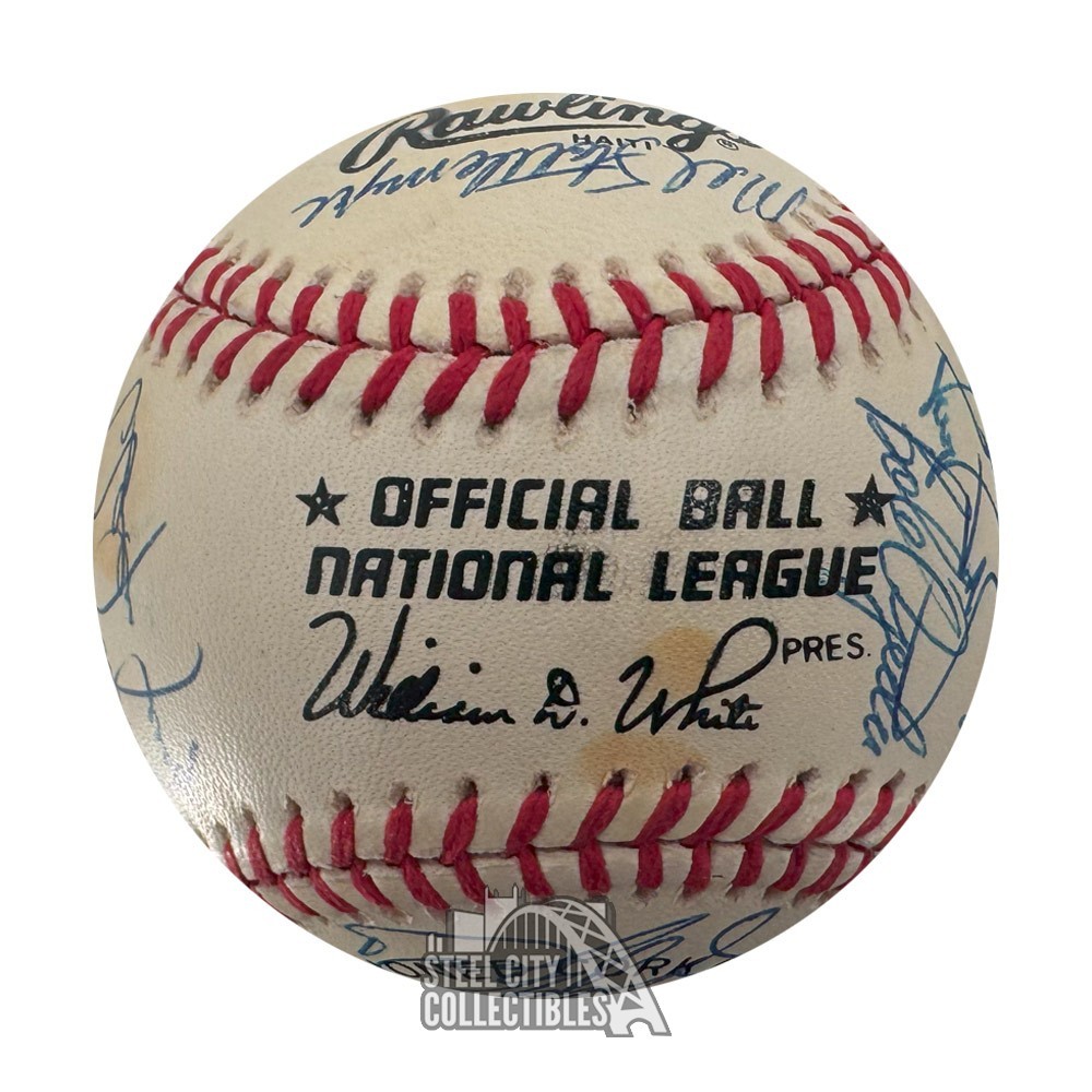 1990 New York Mets Autographed Official National League Baseball