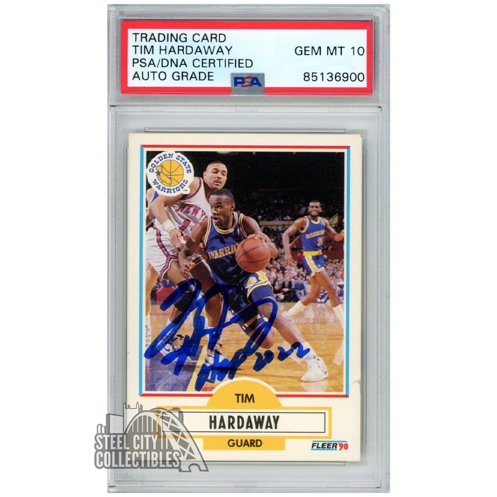 Panini 国宝 Auto NBA 直筆 サイン Tim Hardaway PANINI SIGNATURES TIM HARDAWAY SIGNED SERIAL #06/49 CARD NBA