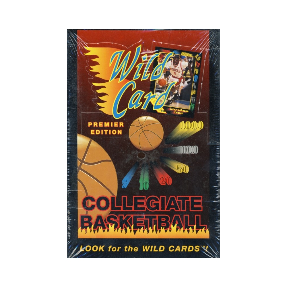 1991-92 Wild Card Collegiate Basketball Box | Steel City Collectibles