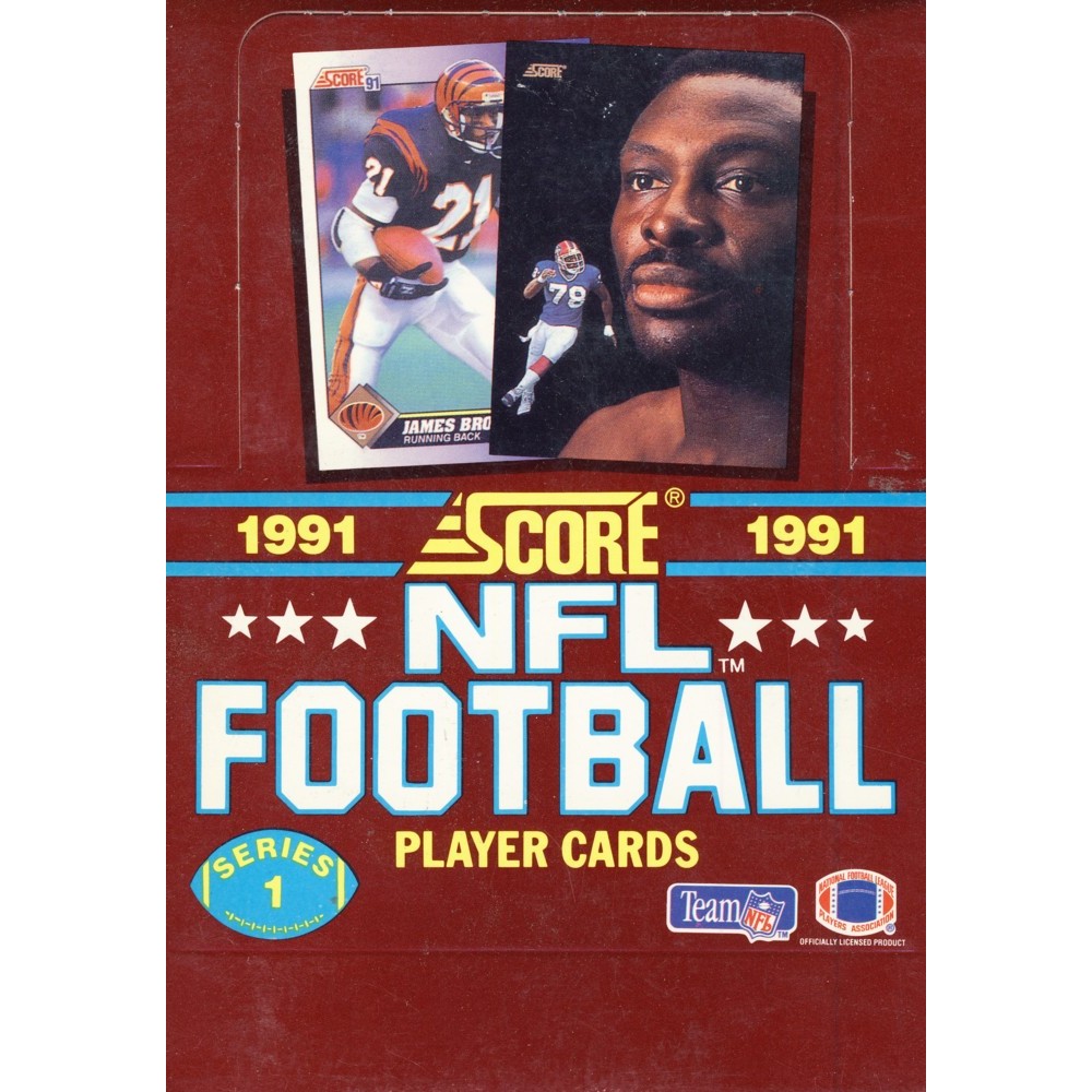 1991 Score Series 1 Football Box Steel City Collectibles