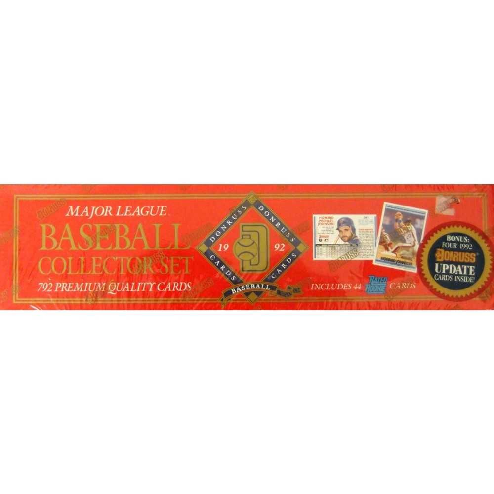 ベースボールコレクション 1992 Donruss Baseball Factory Set - Red Version | Steel City