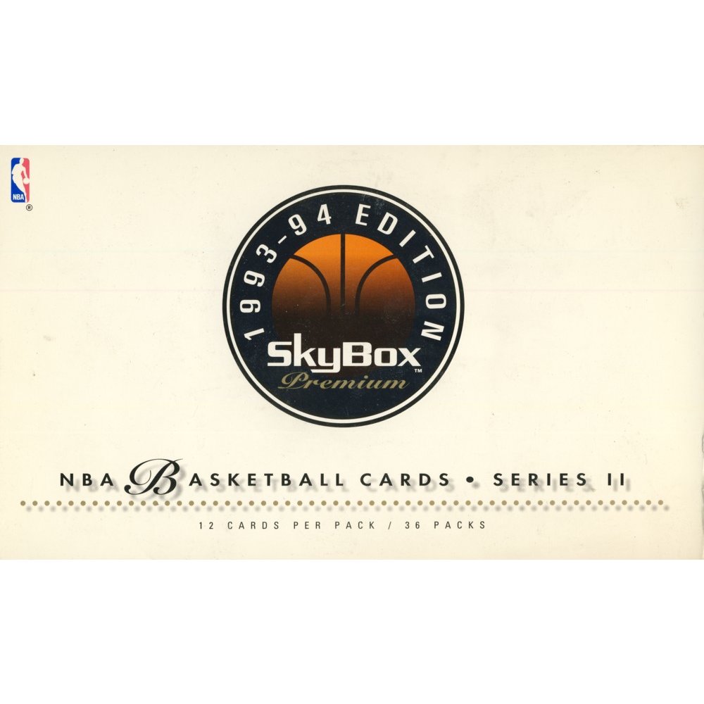 1993-94 Skybox Premium Series 2 Basketball Unsealed Hobby Box