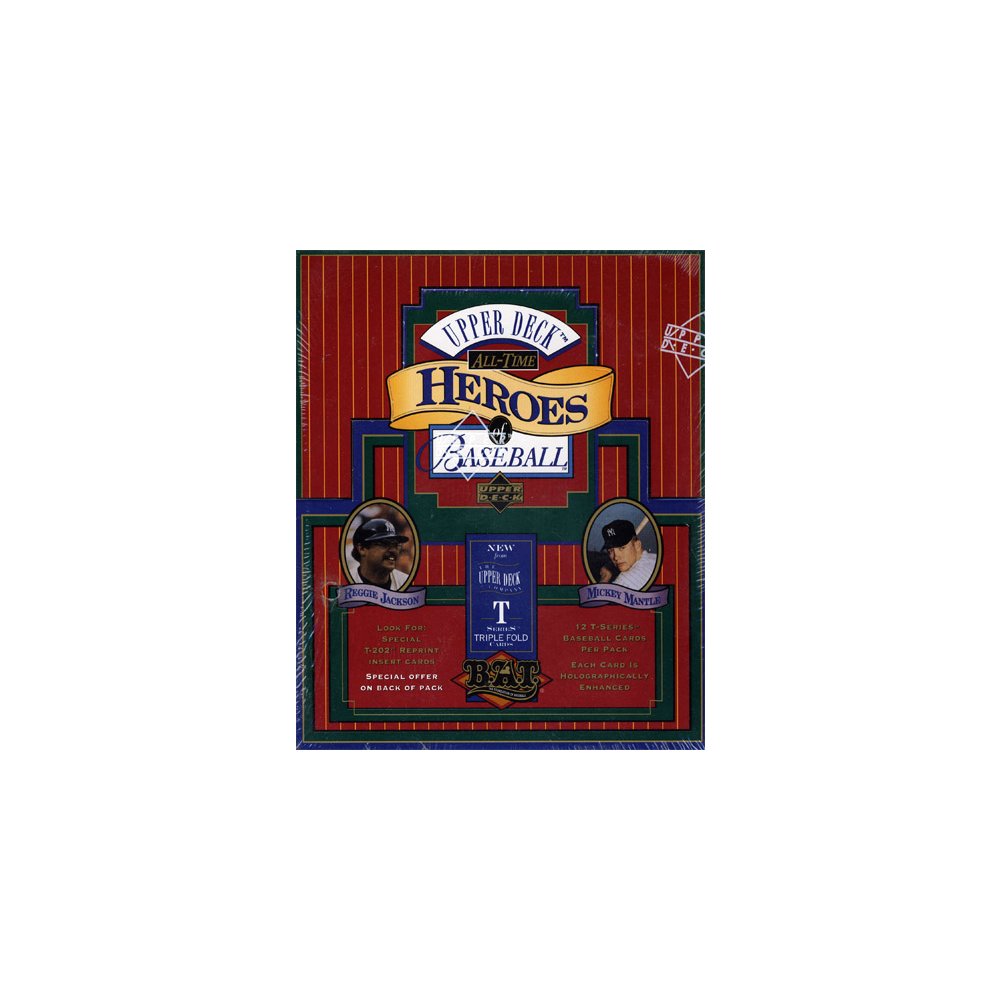 1993 Upper Deck All Time Heroes Baseball Hobby Box | Steel City