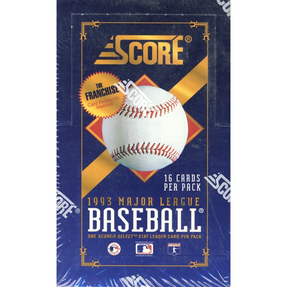 1993 Score Baseball Box Steel City Collectibles