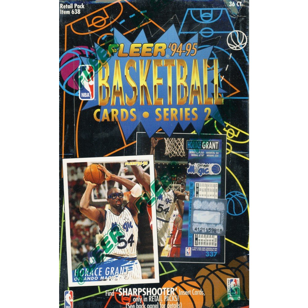rare fleer 94-95 basketball cards 1994-95 Ultra Series 1 Factory Sealed Box : Collectibles & Fine Art Most Expensive 1994 Fleer Basketball