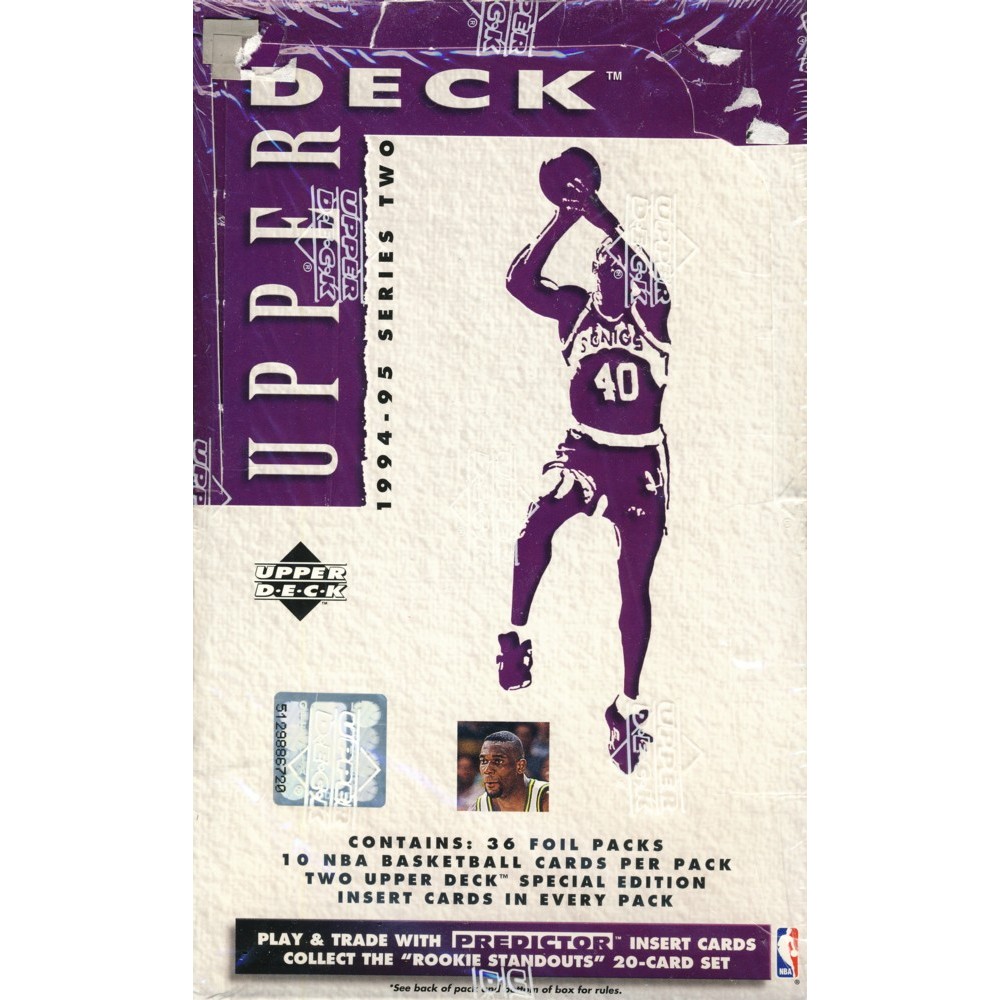 1994-95 Upper Deck Series 2 Basketball 36ct SE Retail Box | Steel