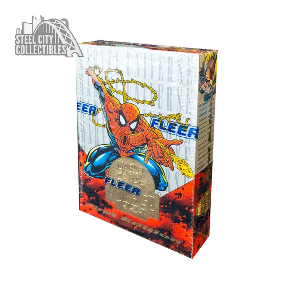 1994 Fleer Marvel Universe 36ct Series V First Edition Trading Card Box
