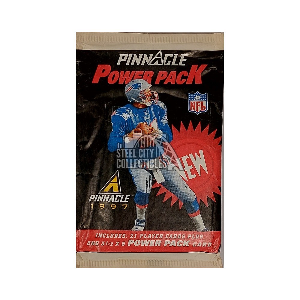 1997 Pinnacle Football Power Pack Steel City Collectibles
