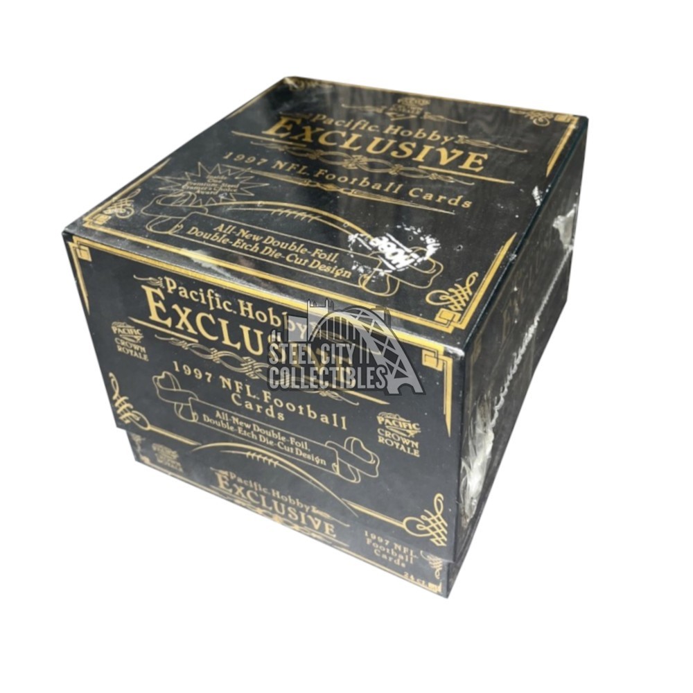 1997 Pacific Crown Royale Exclusive Football Hobby Box | Steel