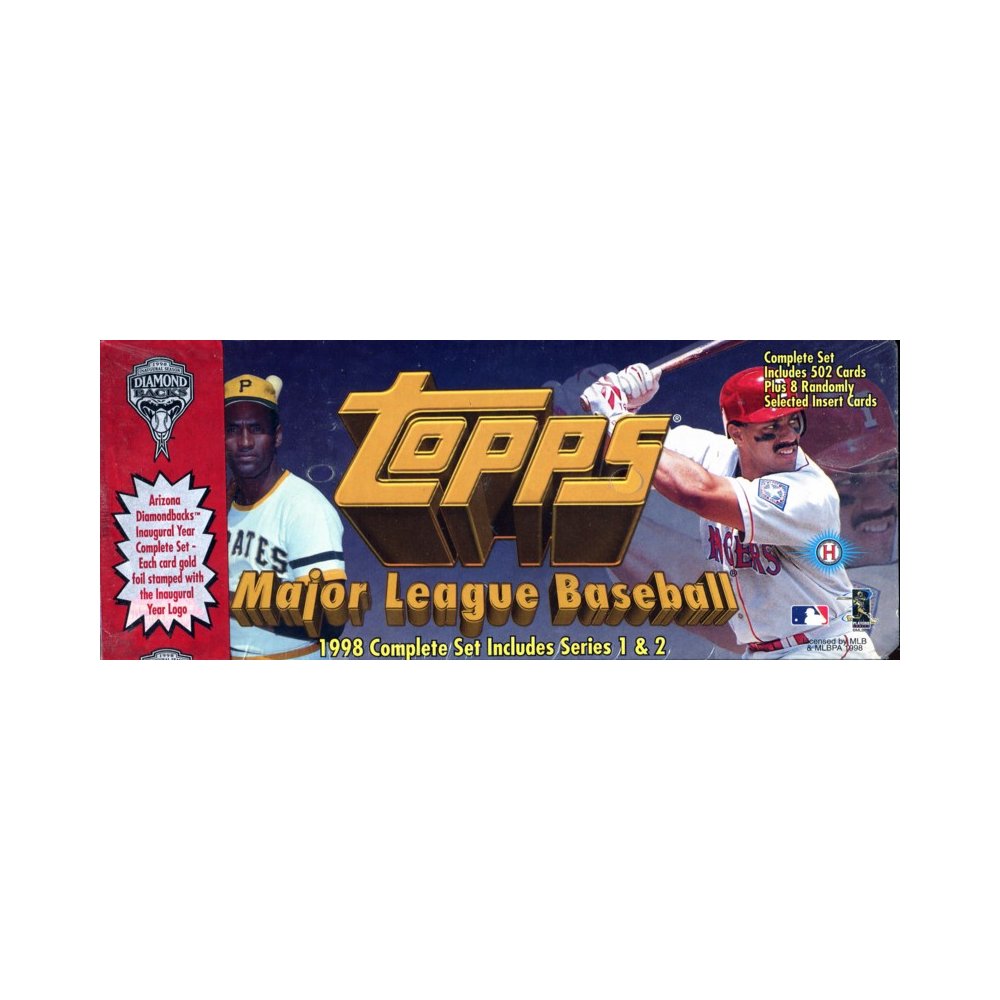 1998 Topps Baseball Hobby Factory Set Arizona Diamondbacks Edition