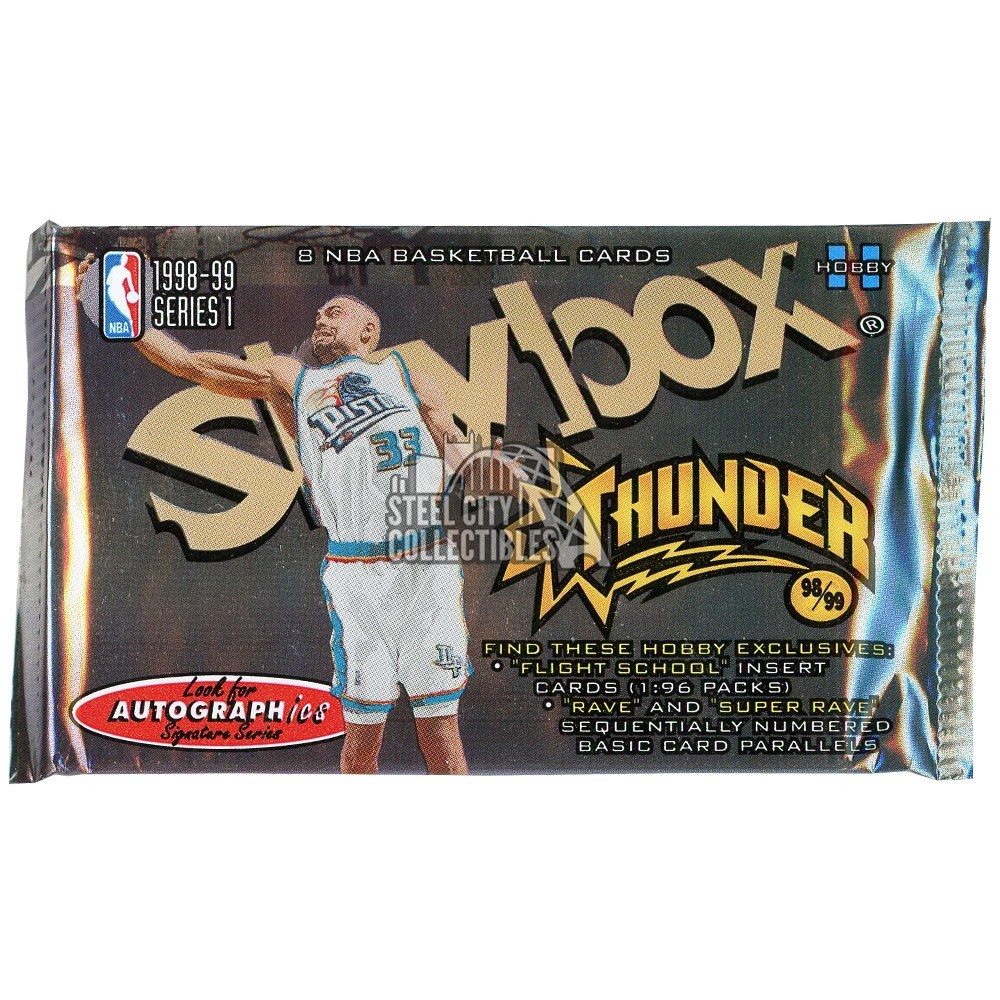 1998-99 Skybox Thunder Series 1 Basketball Hobby Pack | Steel City