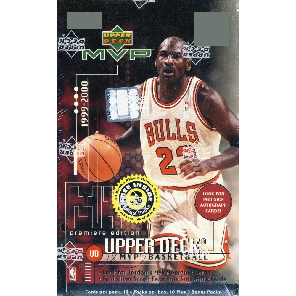 1999-00 アッパーデッキ オベーション バスケットボール ホビーパック