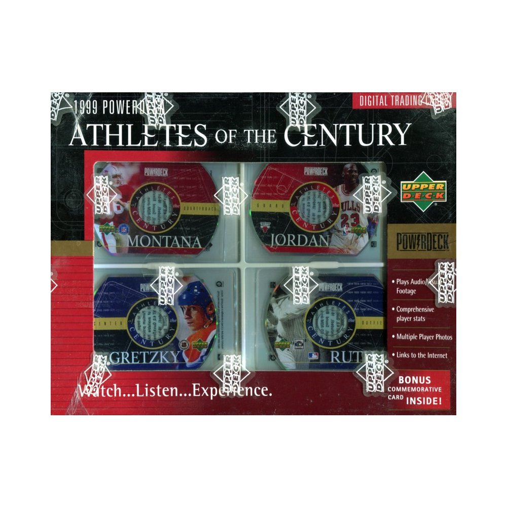 1999 Upper Deck PowerDeck Athletes of the Century Box Set | Steel