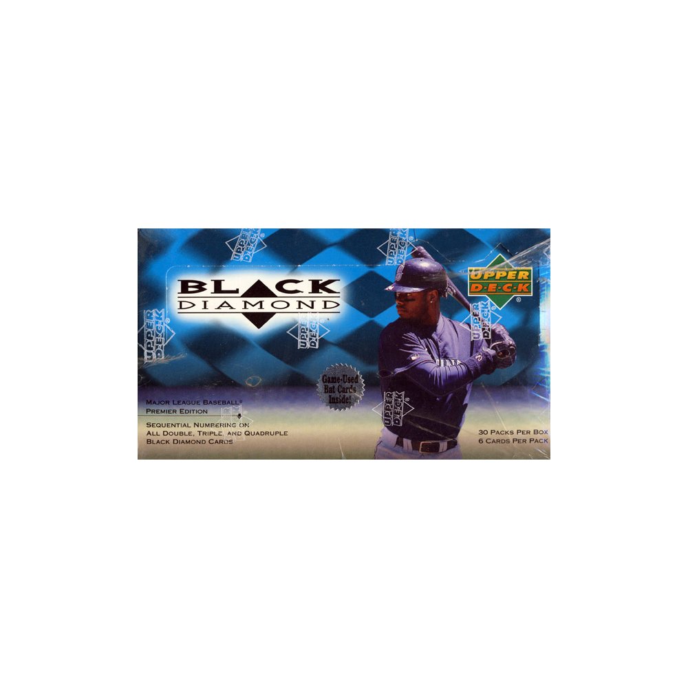 1999 Upper Deck Black Diamond Baseball Hobby Box Steel City Collectibles