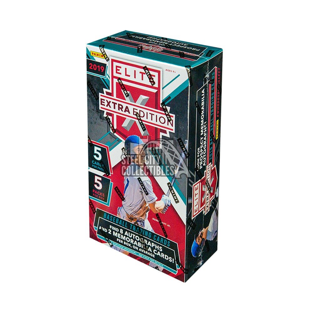 2019 panini mlb elite extra edition blaster box