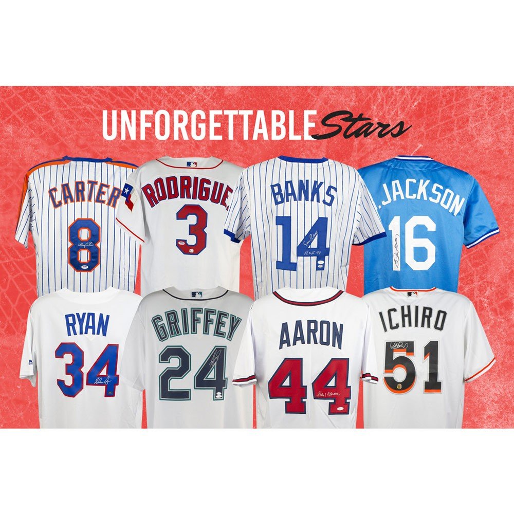 autographed baseball jerseys