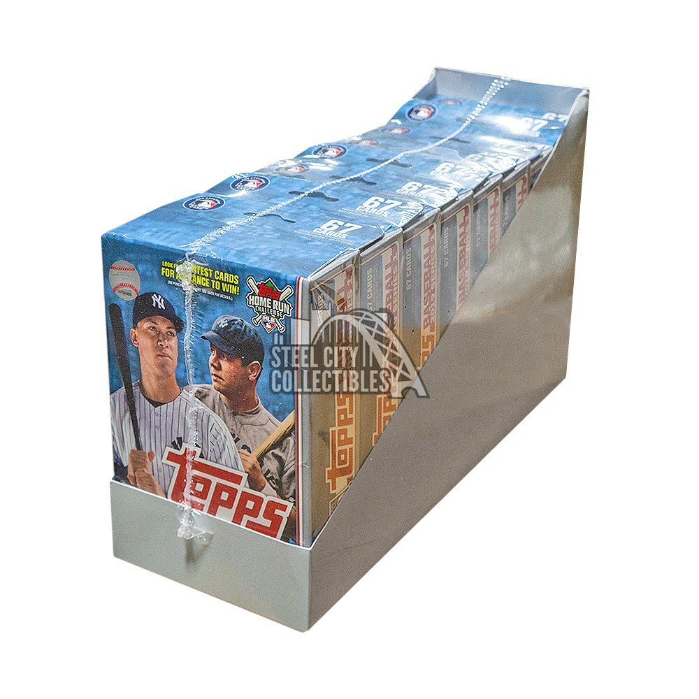 2019 Topps Series 1 Baseball Hanger Pack 8ct Box Steel City Collectibles