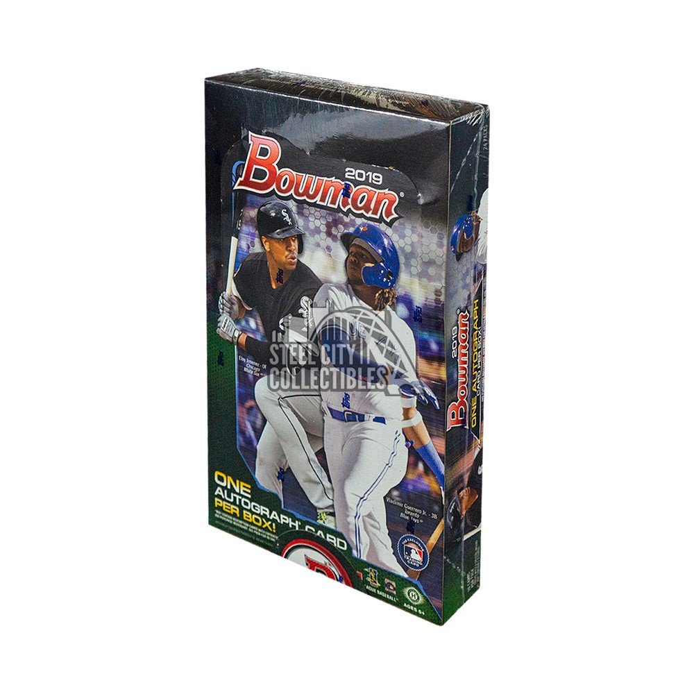 2019 Bowman Baseball Hobby Box Steel City Collectibles