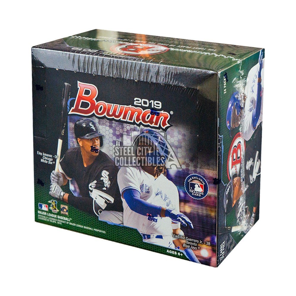 2019 Bowman Baseball 24ct Retail Box Steel City Collectibles