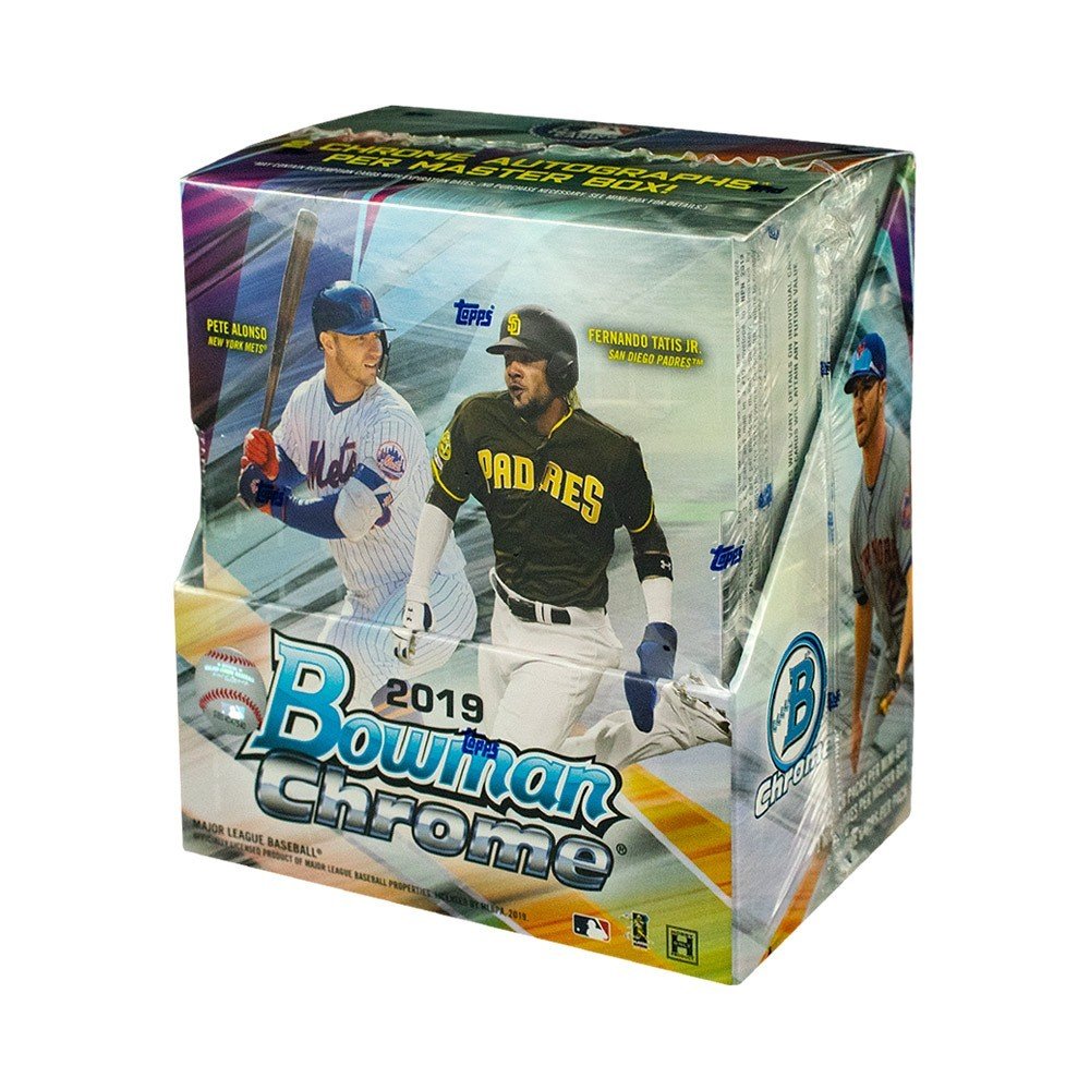 2019 Bowman Chrome Baseball Dual Hobby Box Random Division Group Break