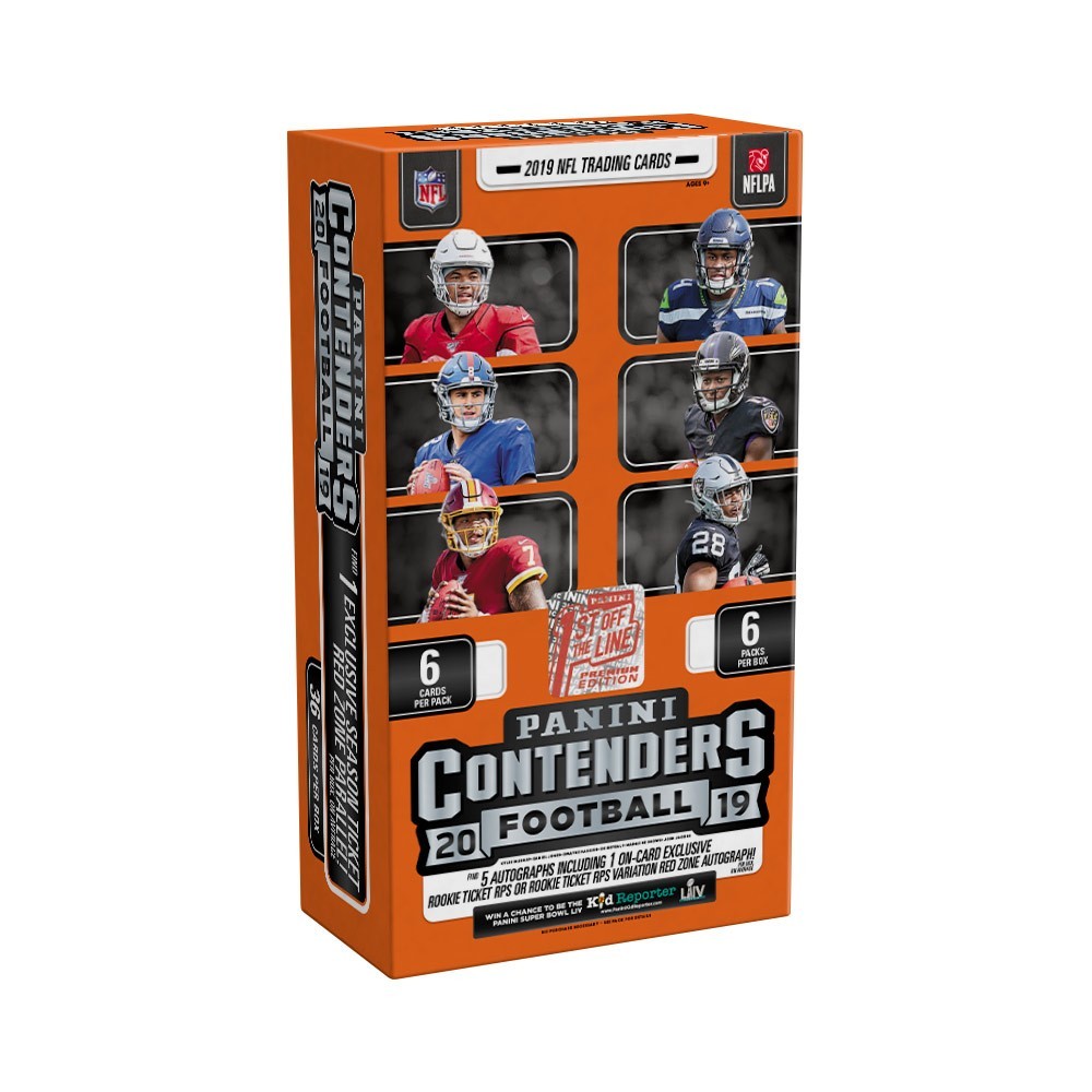 2019 Panini Contenders 1st Off The Line Fotl Football Hobby Box