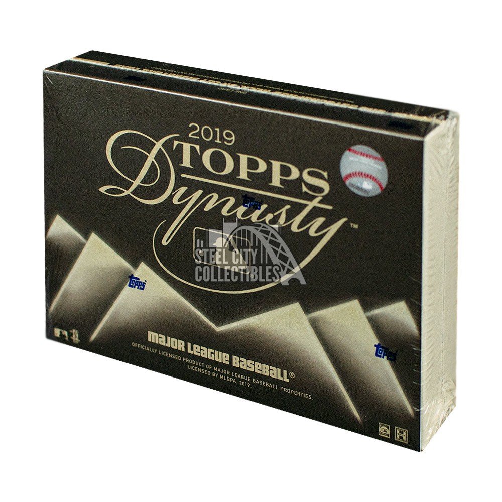2019 Topps Dynasty Baseball Hobby Box Steel City Collectibles