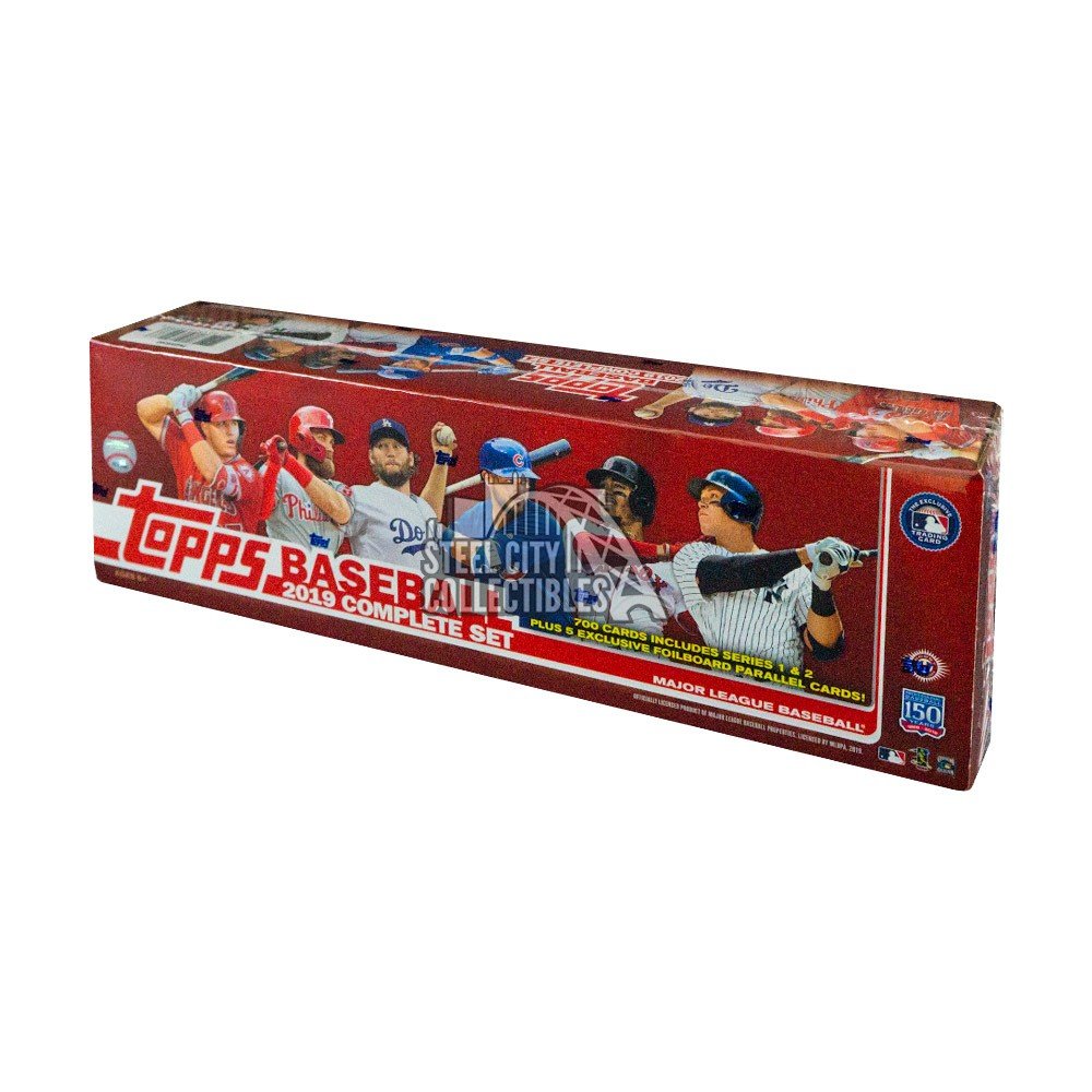 2019 Topps Baseball Factory Set Hobby Version 12 Set Case | Steel