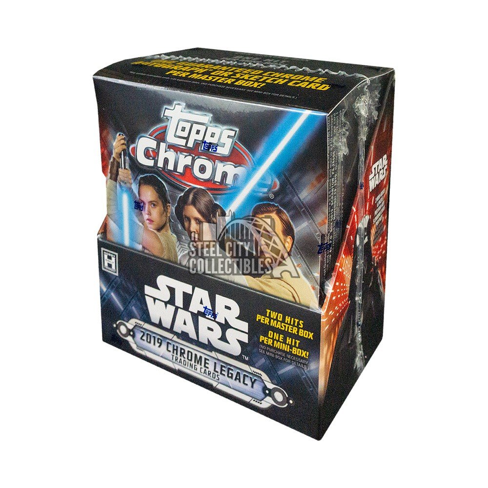 2019 Topps Chrome Star Wars Legacy Hobby Box | Steel City Collectibles