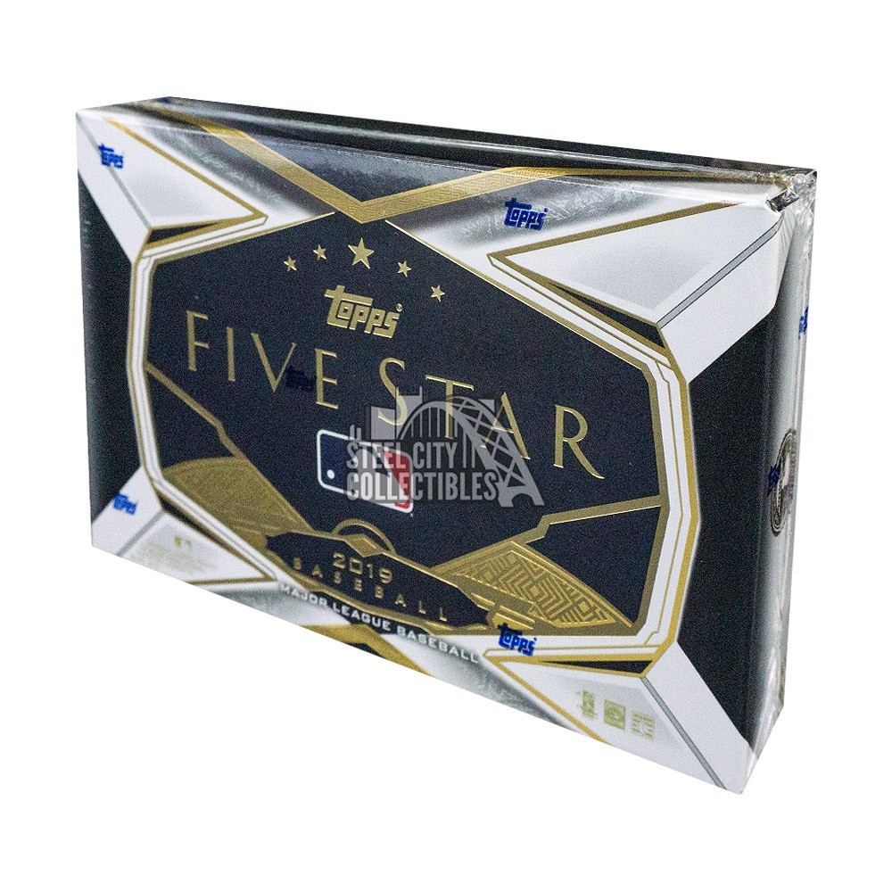 2019 Topps Five Star Baseball Hobby Box Steel City Collectibles