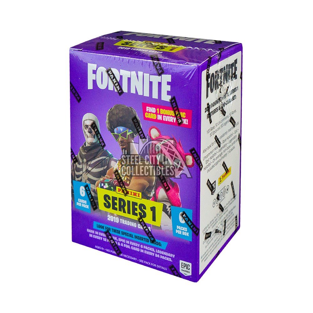 19 Panini Fortnite Series 1 Trading Card Blaster Box Steel City Collectibles