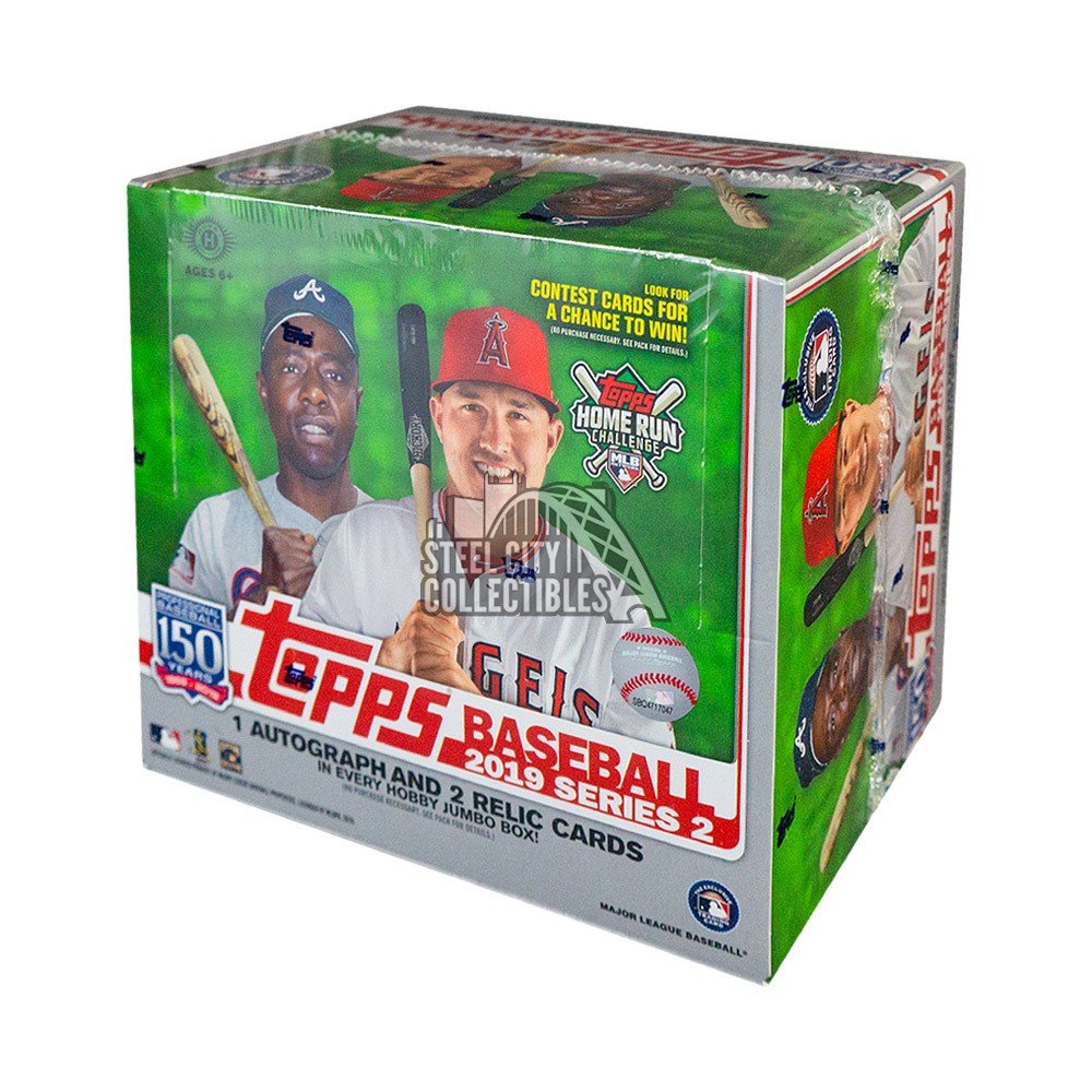 2019 Topps Series 2 Baseball HTA Hobby Jumbo Box Steel City Collectibles