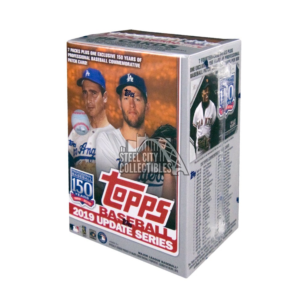 2019 Topps Update Series Baseball Factory Sealed Jumbo Box 
