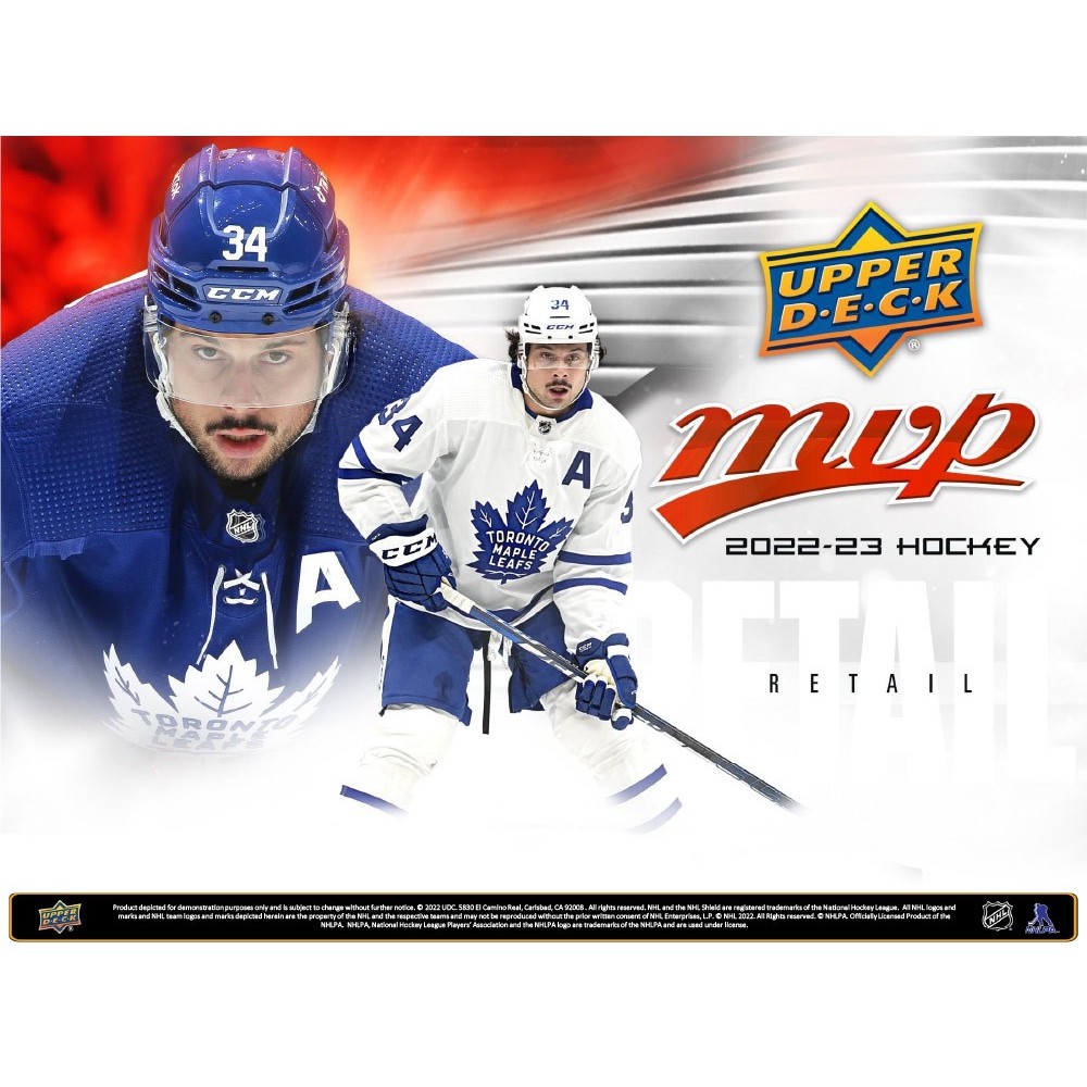 2022-23 Upper Deck MVP Hockey 36 Pack Retail Box