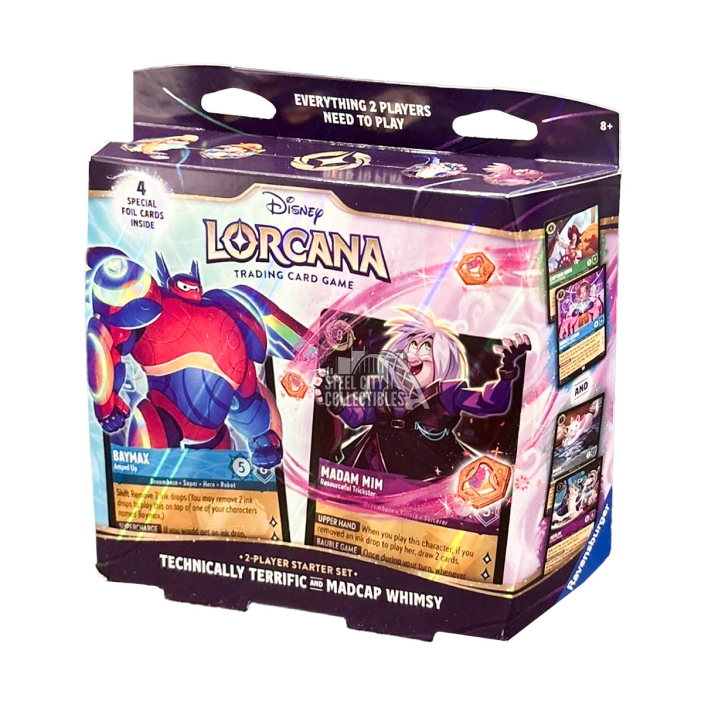 Lorcana Hyperia City 2-Player Starter Set Box | Steel City