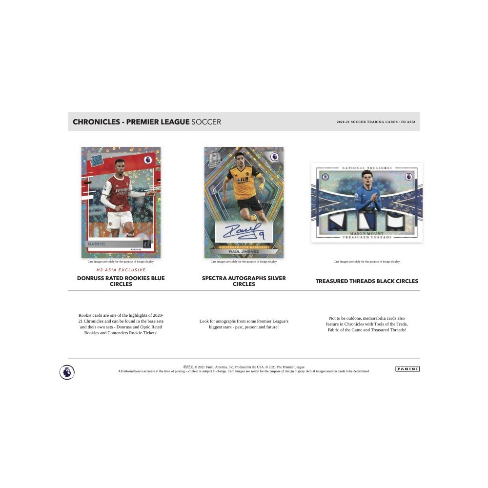 2020-21 Panini Chronicles Soccer H2 Box Asia Edition | Steel