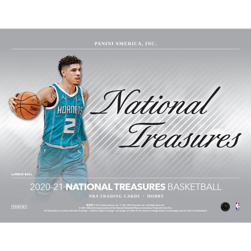 202021 Panini National Treasures Basketball Hobby Box Steel City
