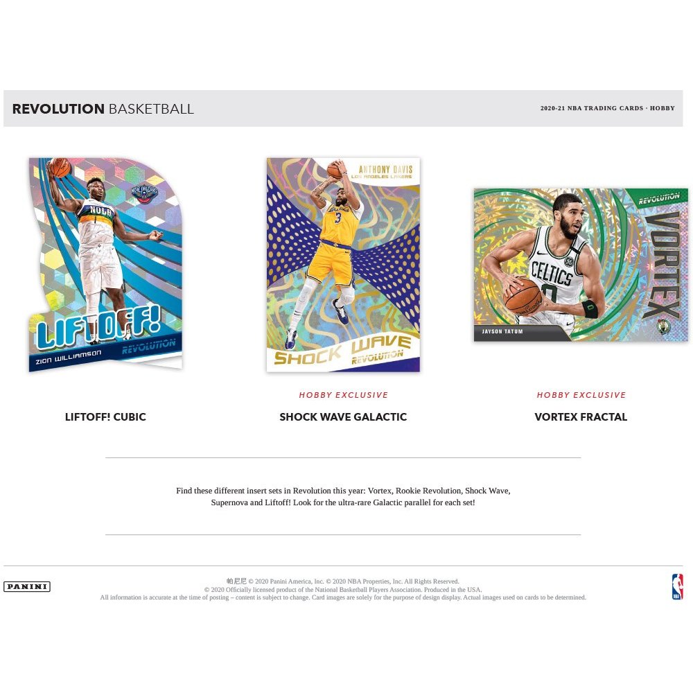 2020-21 Panini Revolution Basketball Hobby Box | Steel City