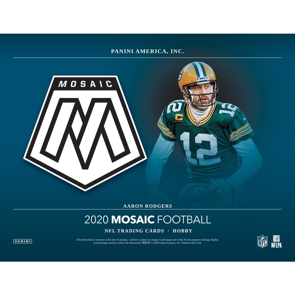 2020 Panini Mosaic Football Hobby Box Steel City Collectibles