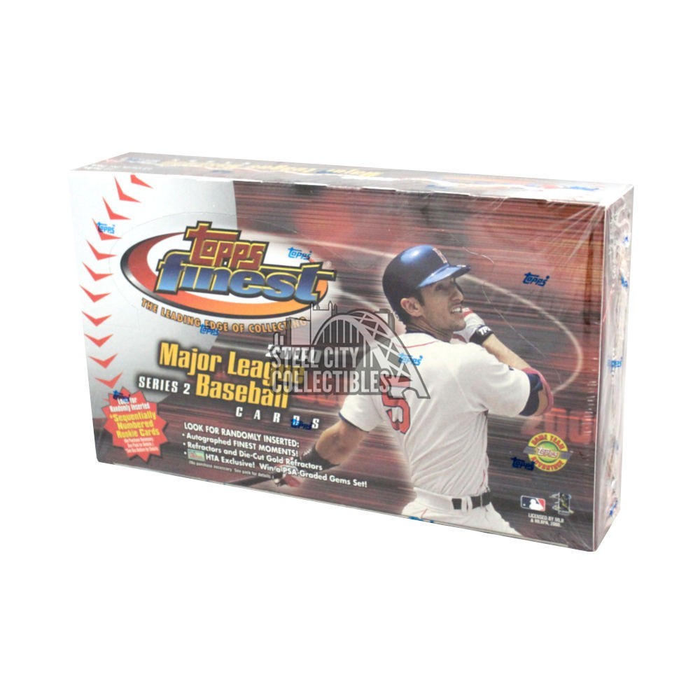 2000 Topps Finest Series 2 Baseball HTA Box Steel City Collectibles
