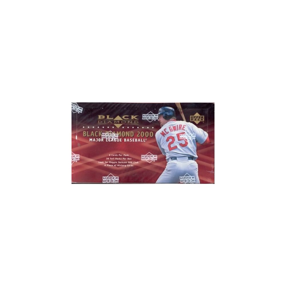 2000 Upper Deck Black Diamond Baseball Hobby Box Steel City Collectibles