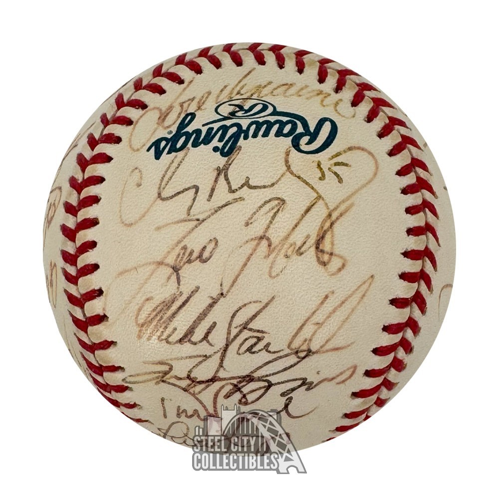 2000 New York Yankees World Series Champions Autographed Official