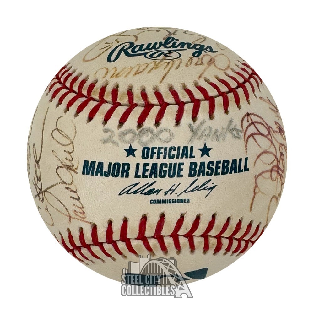 2000年 NY Yankees (MLB)サインボール コレクターズアイテム 2000年 NY