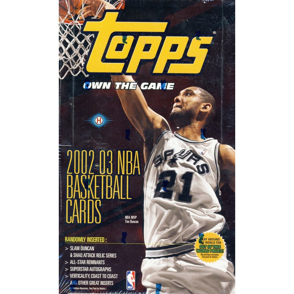 200203 Topps Basketball Hobby Box Steel City Collectibles