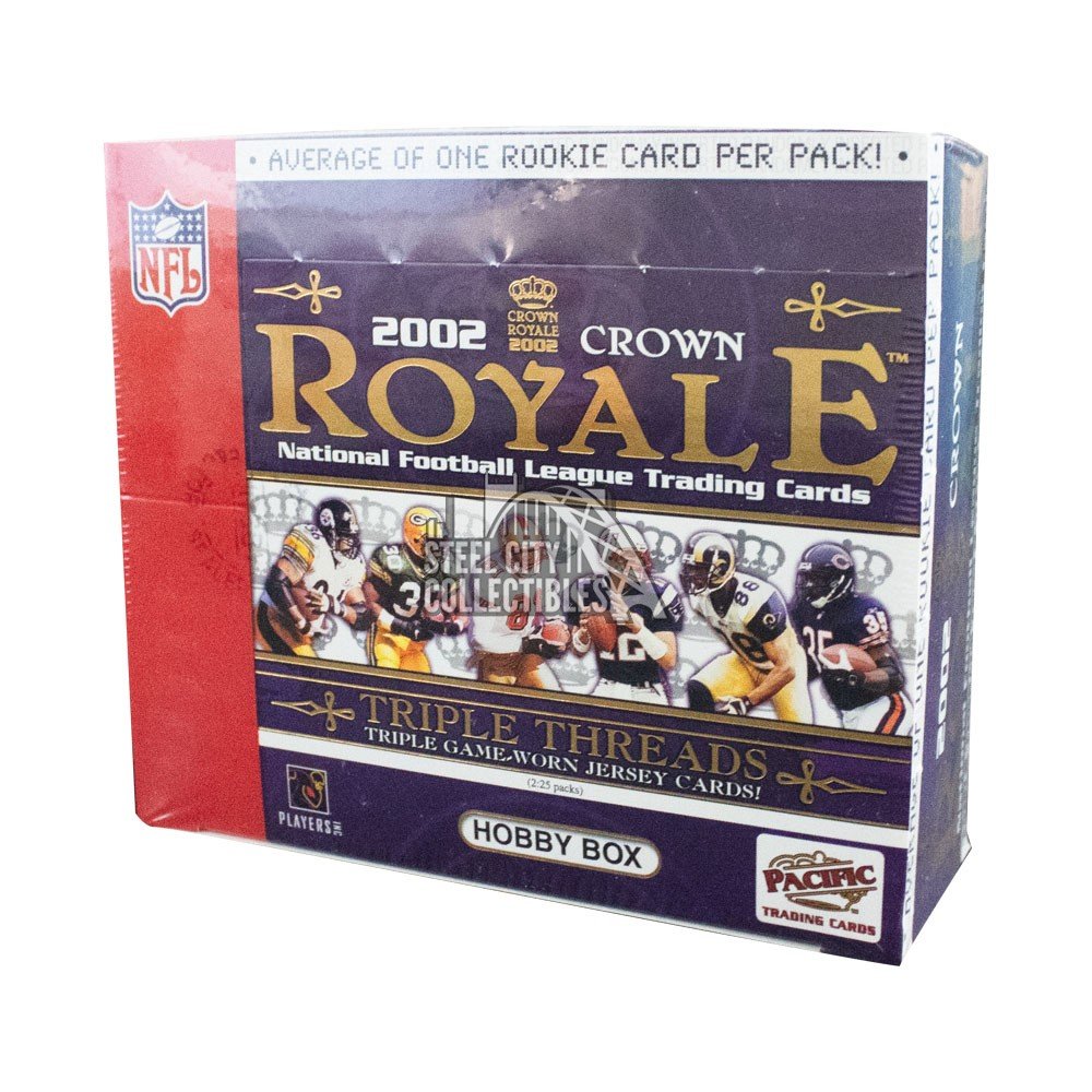 2002 Pacific Crown Royale Football Hobby Box