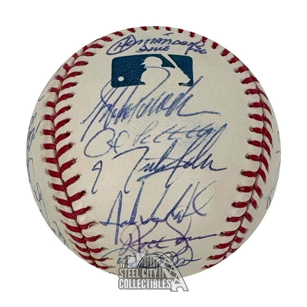 2002 New York Yankees Autographed Official MLB Baseball PSA/DNA LOA