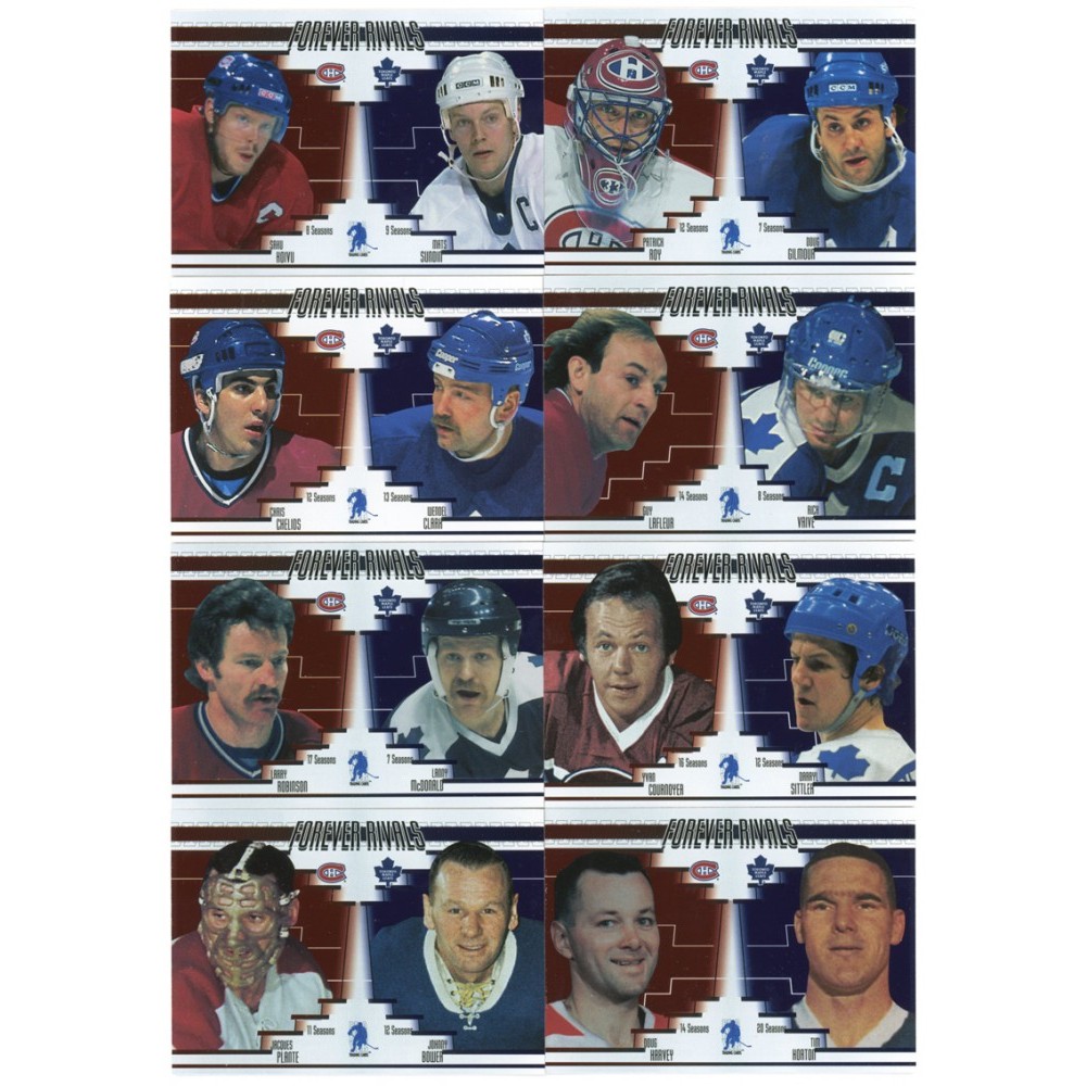 2003 in the game forever rivals toronto fall expo 10 card set