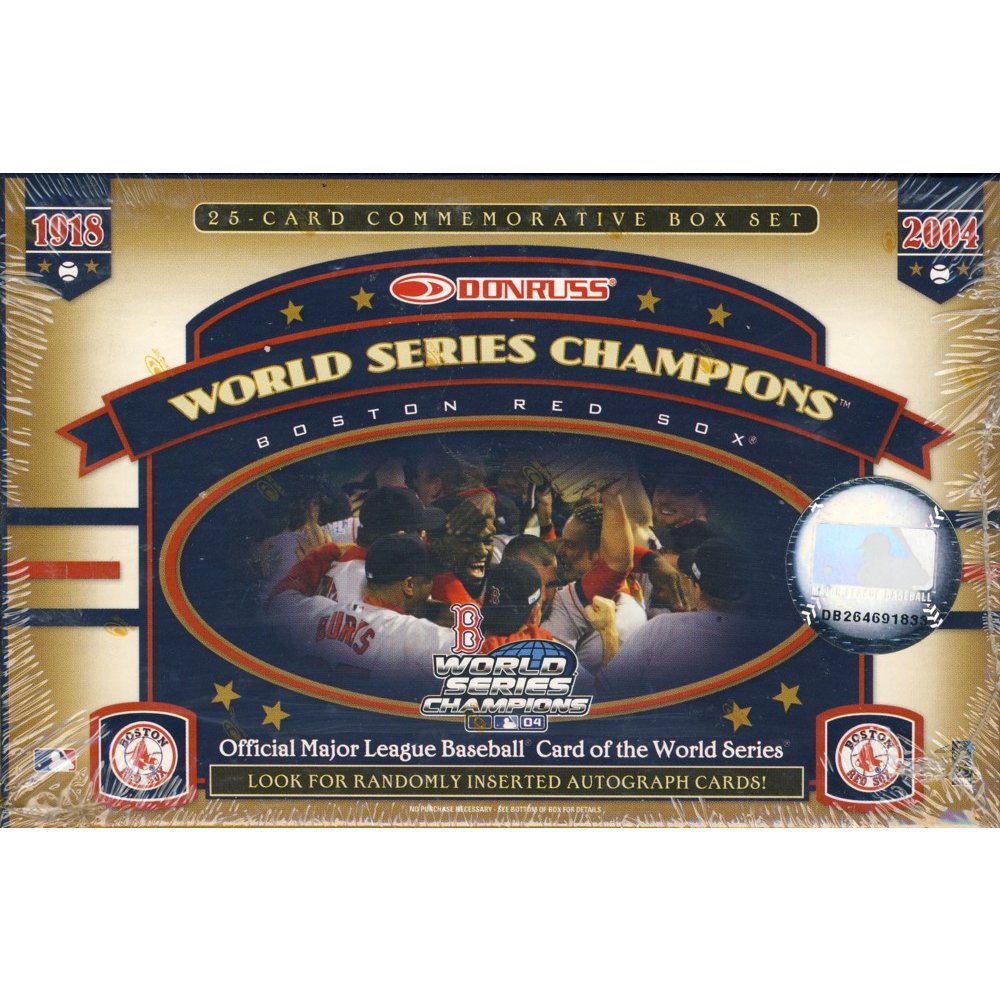 2021 Topps X Sports Illustrated Boston Red Sox 2004 World Champions Card #6