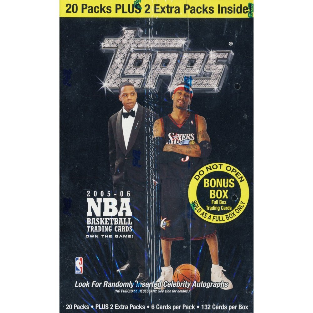 2005-06 Topps Basketball 22ct Blaster Box | Steel City Collectibles