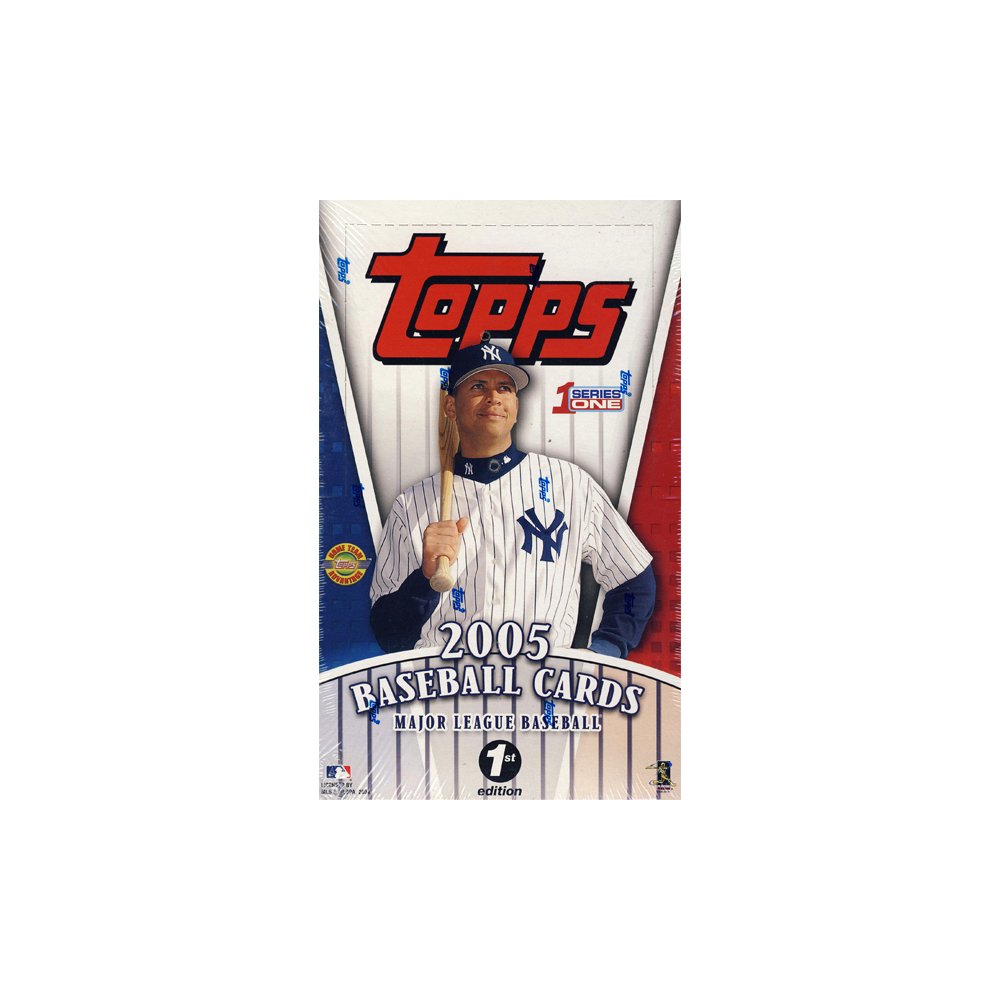 2005 Topps Series 1 Baseball 1st Edition HTA Hobby Box 2005 Topps Series 1 Baseball 1st Edition HTA Hobby Box